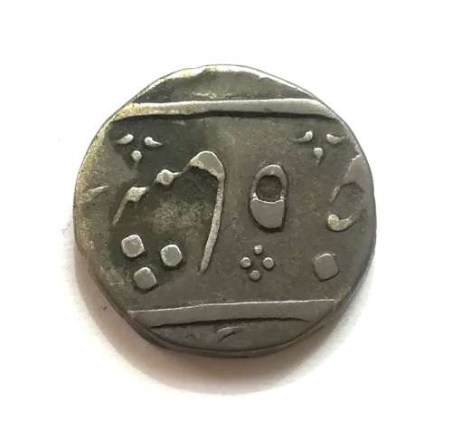 INDIA PRINCELY STATES BARODA SILVER 1/2 RUPEE 5.7G