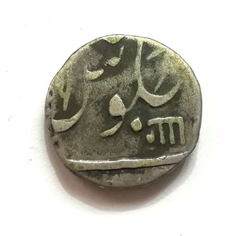 INDIA PRINCELY STATES BARODA SILVER 1/2 RUPEE 5.7G