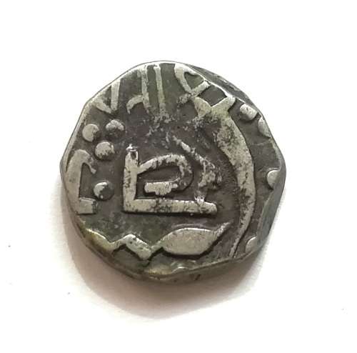 INDIA PRINCELY STATES BARODA SILVER 1/2 RUPEE 5.6G