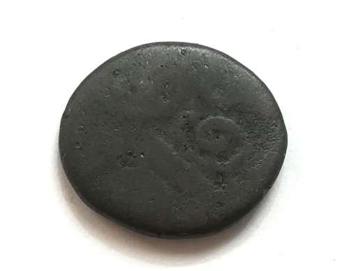 FRENCH INDIA DOUDOU COPPER COIN 3.6G
