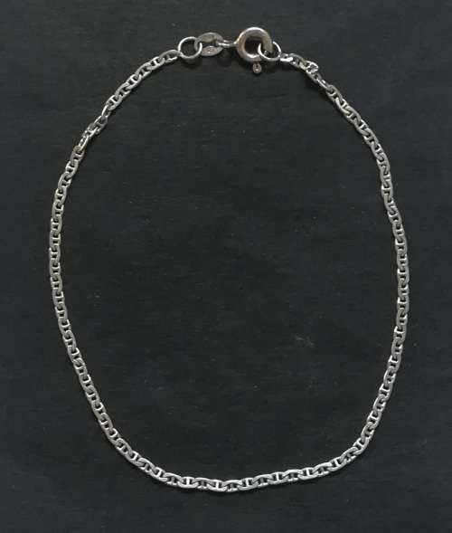 STERLING SILVER ITALY BRACELET 180MM 1.2G