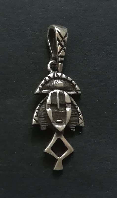 STERLING SILVER PENDANT 10 X 25MM