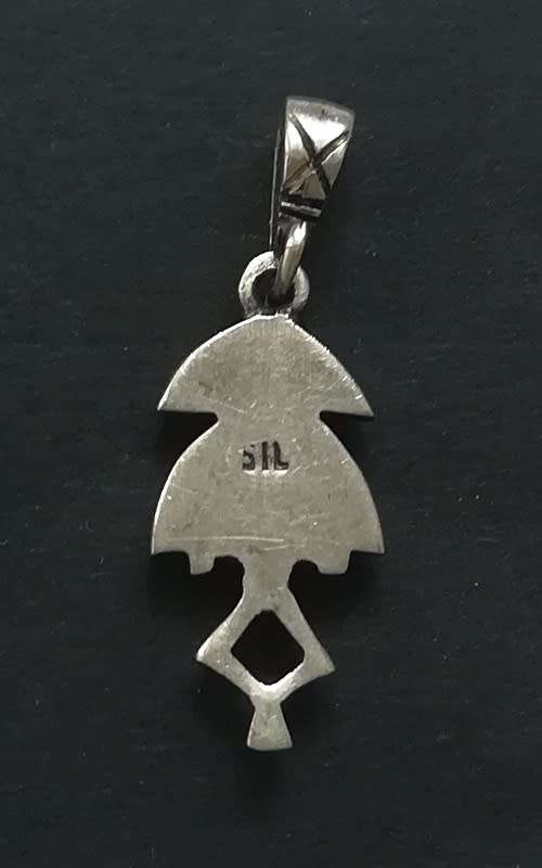 STERLING SILVER PENDANT 10 X 25MM