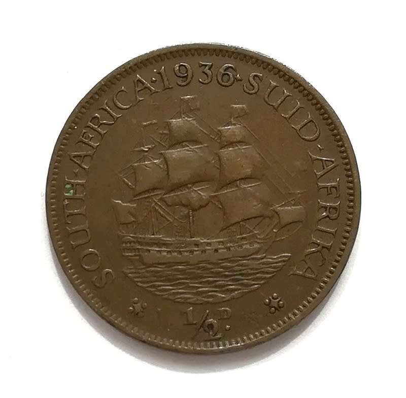 UNION 1936 HALF PENNY