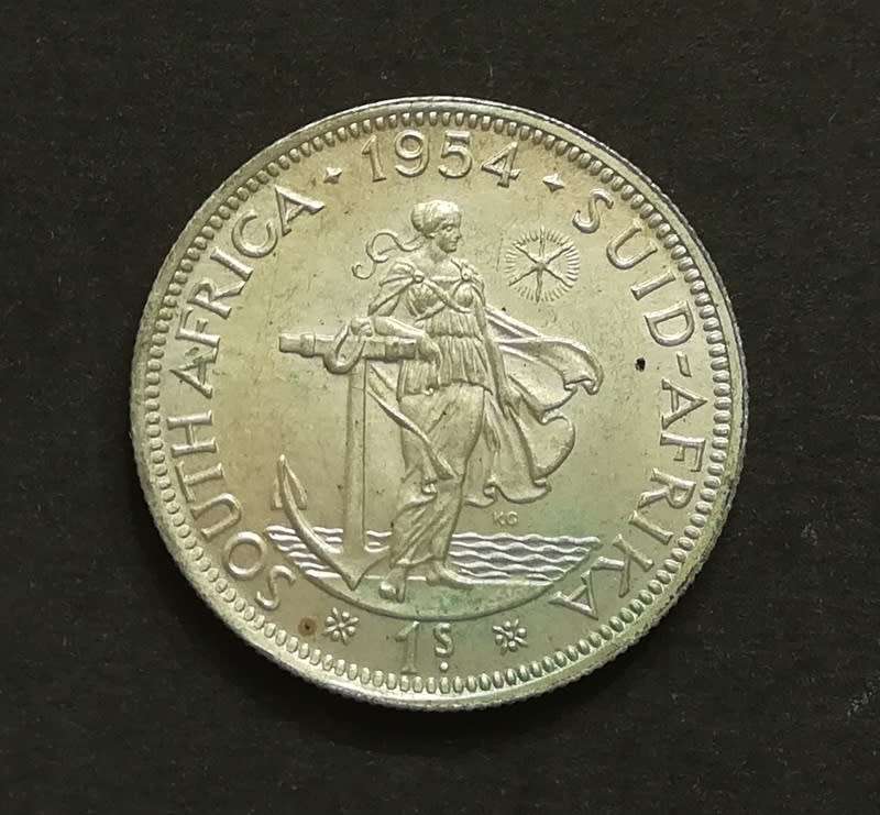 UNION 1954 1 SHILLING