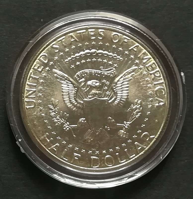 UNITED STATES *MANDELA* KENNEDYS COLORIZED HALF DOLLAR
