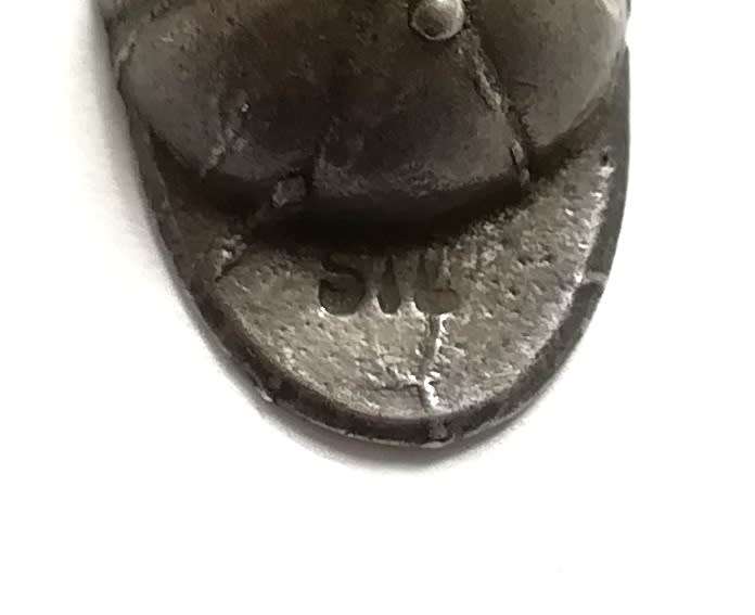 STERLING SILVER CHARM - CAP 20 X 12MM 2 GRAMS