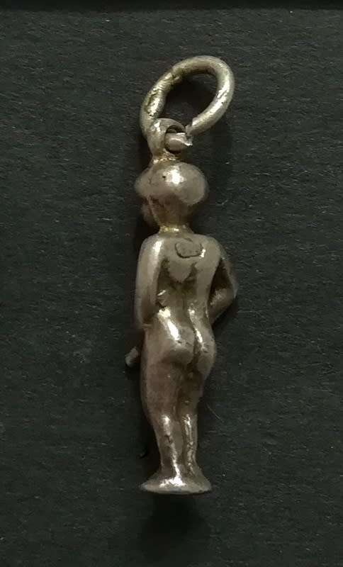 STERLING SILVER CHARM - MANNEKE PIS 5 X 20MM 2.1 GRAMS