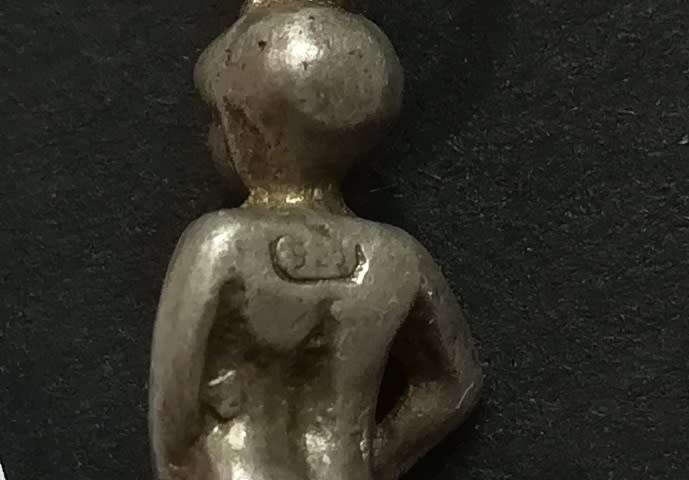 STERLING SILVER CHARM - MANNEKE PIS 5 X 20MM 2.1 GRAMS