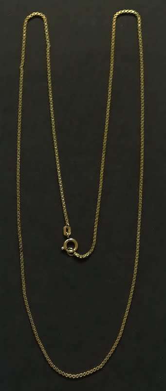 SOLID 8K GOLD 333 CHAIN 540MM 4.4 GRAMS