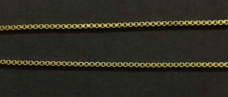 SOLID 8K GOLD 333 CHAIN 540MM 4.4 GRAMS