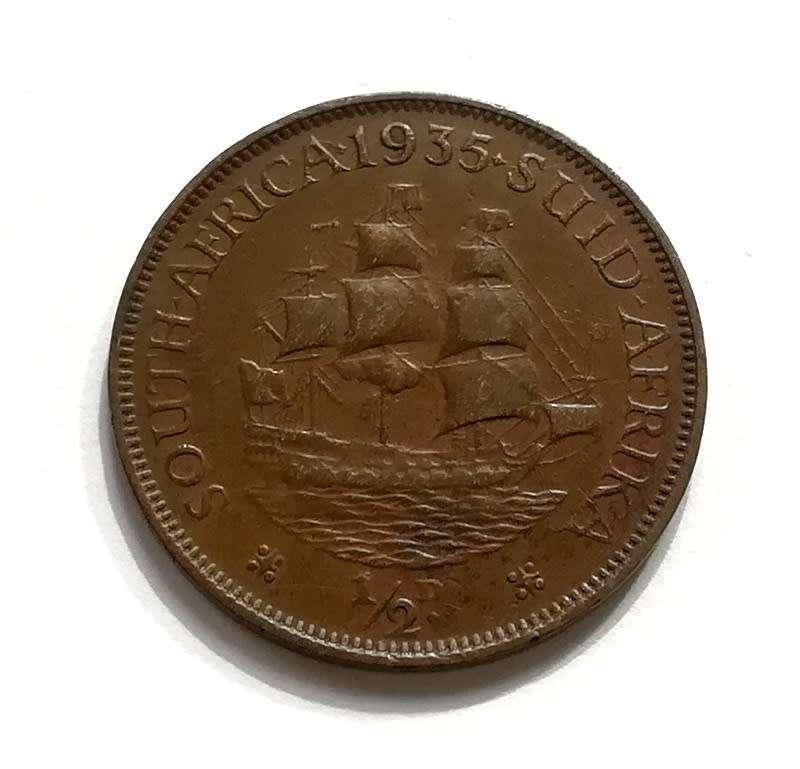 UNION 1935 HALF PENNY