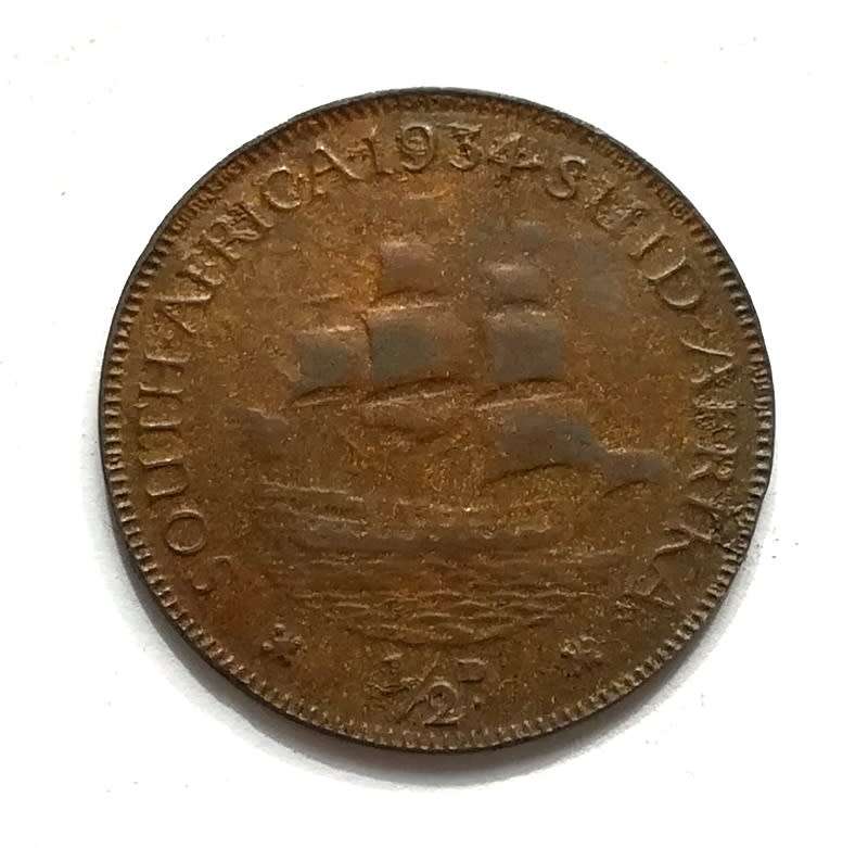UNION 1934 HALF PENNY