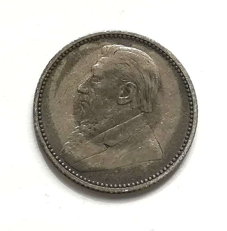 ZAR 1896 6 PENCE