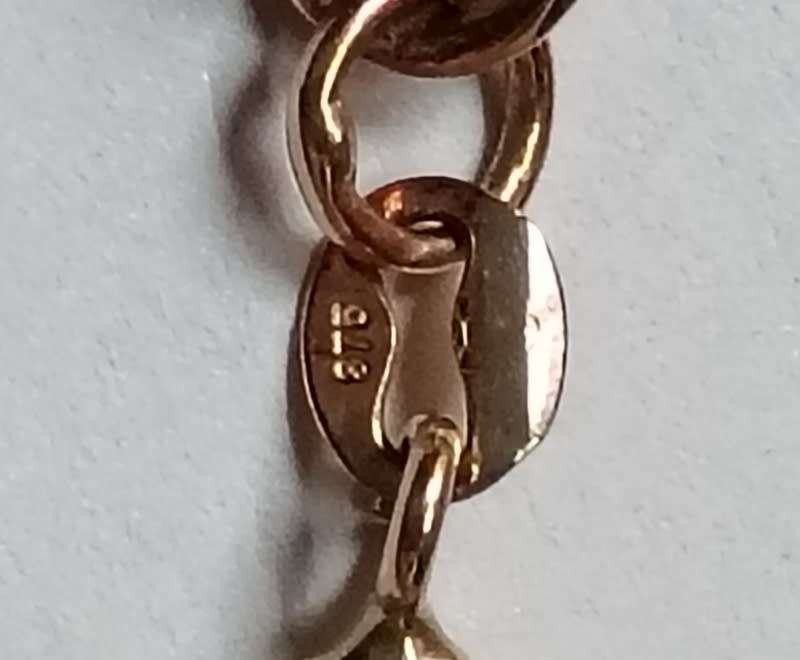 9CT GOLD ROPE CHAIN  7.9 GRAMS 470MM LONG 4MM WIDE