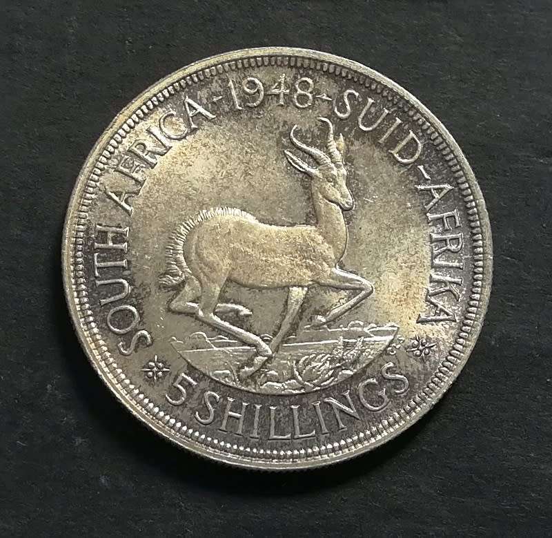 UNION 1948 5 SHILLINGS **EXCELLENT**