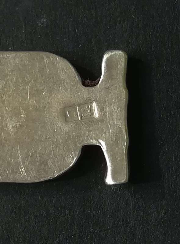 EGYPTIAN SILVER PENDANT 5G 10X35MM