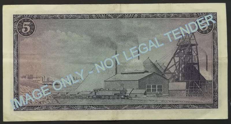 G RISSIK 5 RAND NOTE 2ND ISSUE