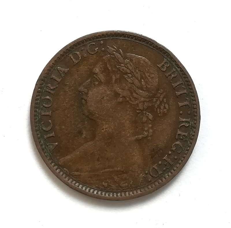 GREAT BRITAIN 1884 1/4 PENNY