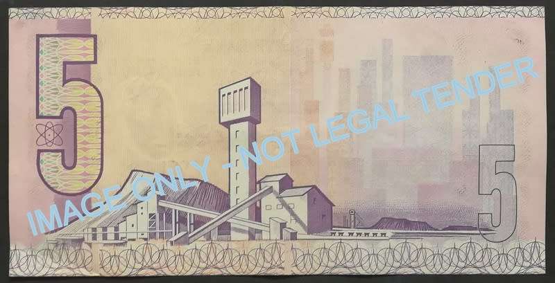 T W DE JONGH 5 RAND 4TH ISSUE