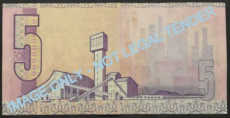 T W DE JONGH 5 RAND 4TH ISSUE