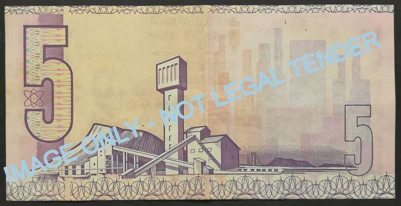 T W DE JONGH 5 RAND 4TH ISSUE