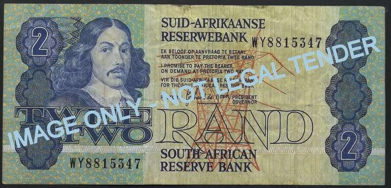 GERHARD DE KOCK 2 RAND 3RD ISSUE REPLACEMENT NOTE