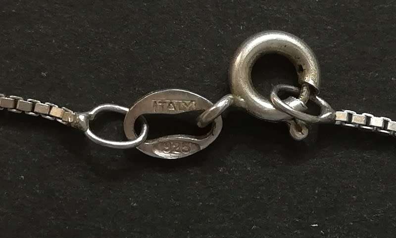 STERLING SILVER ITALY CHAIN 450MM 1.8 GRAMS