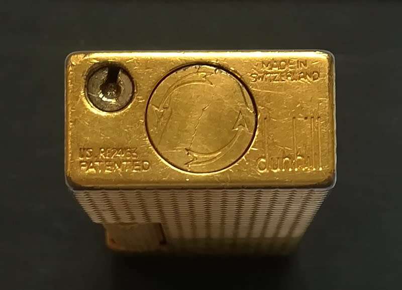 DUNHILL ROLLAGAS LIGHTER - ORIGINAL BOX AND PAPERS