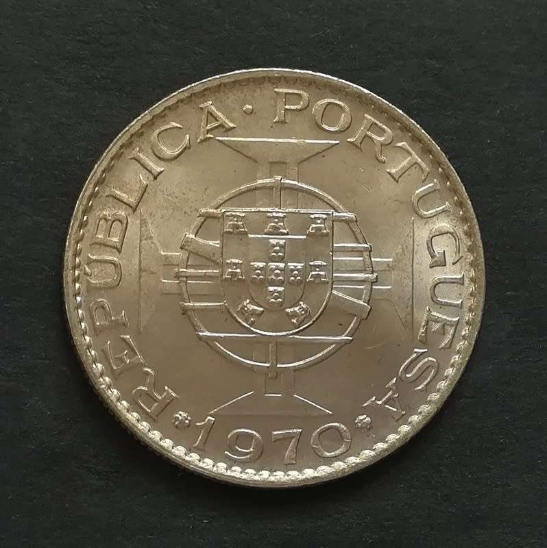 MOZAMBIQUE 1970 10 ESCUDOS **EXCELLENT**