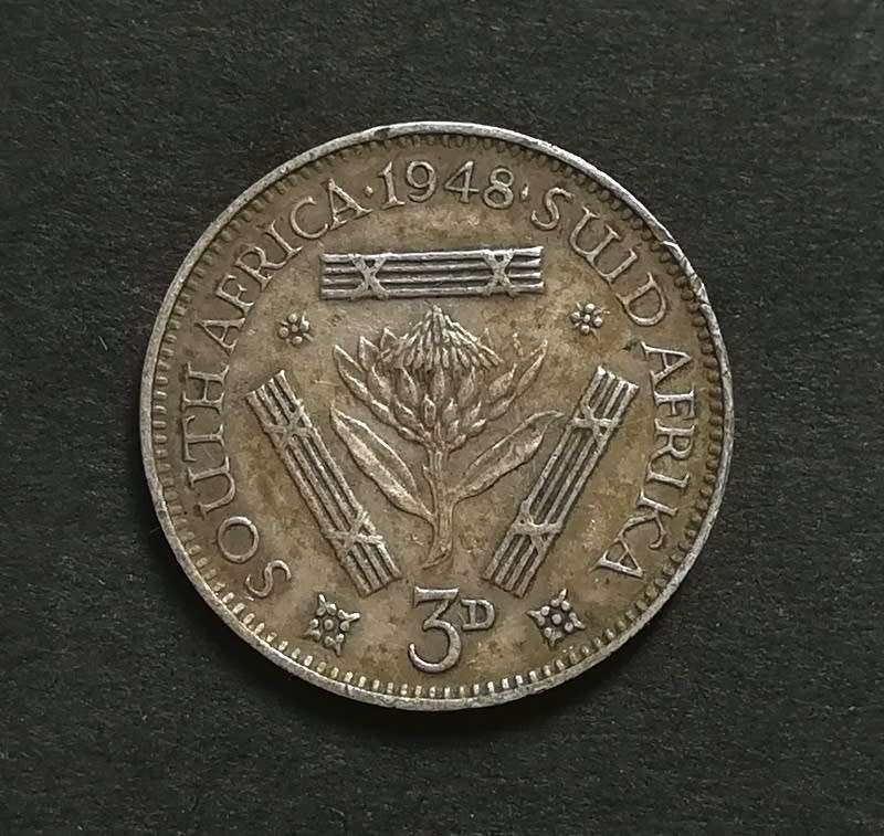 UNION 1948 3 PENCE