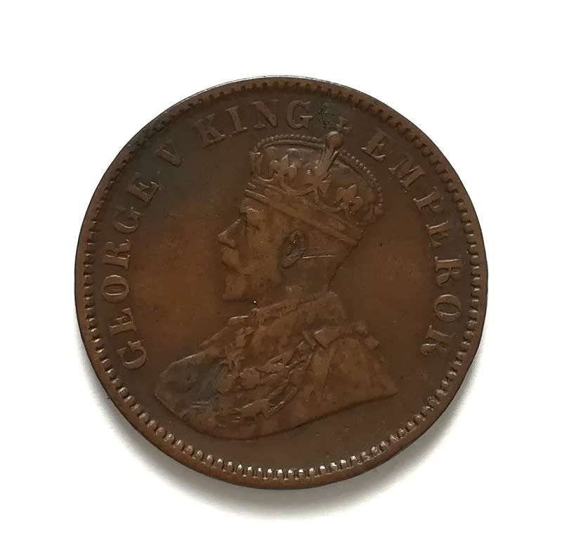 INDIA 1934 ONE QUARTER ANNA