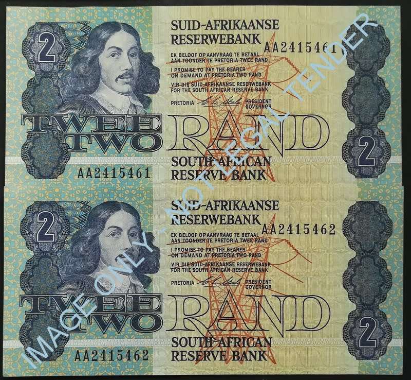 C L STALS 2 RAND 1ST ISSUE (2 NOTES SEQUENCE)