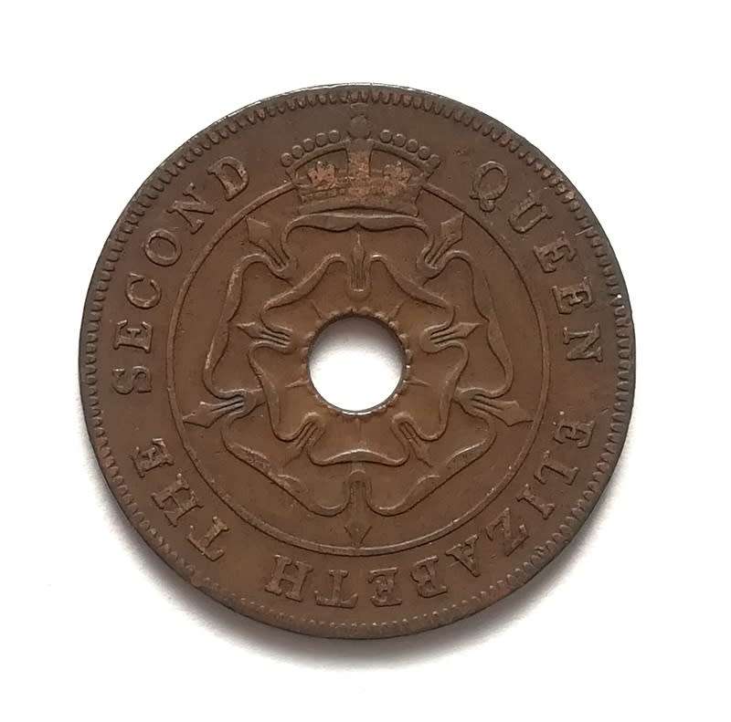 SOUTHERN RHODESIA 1954 PENNY