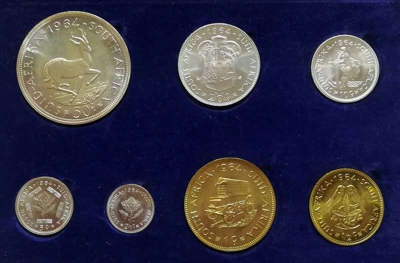 REPUBLIC 1964 SHORT PROOF SET S A M