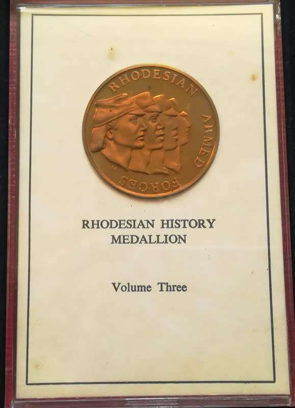 RHODESIAN HISTORY MEDALLION VOL.3 **ARMED FORCES**