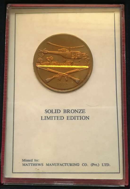 RHODESIAN HISTORY MEDALLION VOL.3 **ARMED FORCES**