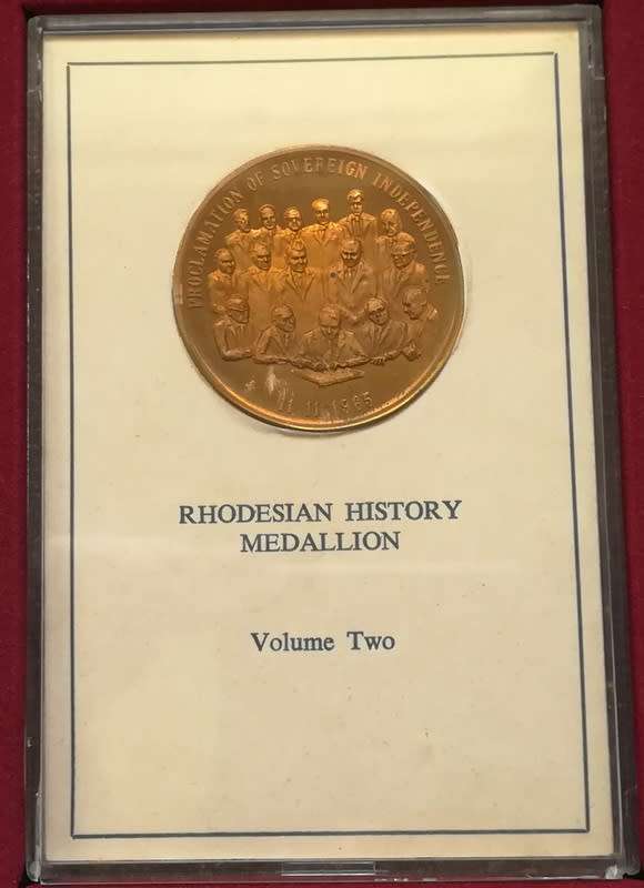 RHODESIAN HISTORY MEDALLION VOL.2 **IAN SMITH**