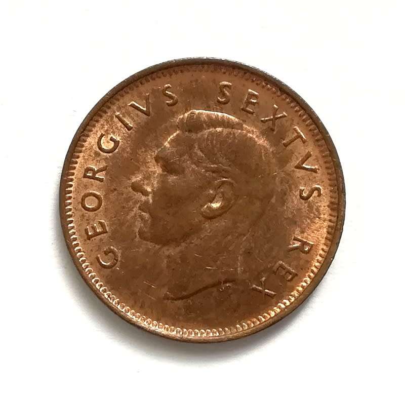 UNION 1950 1/4 PENNY