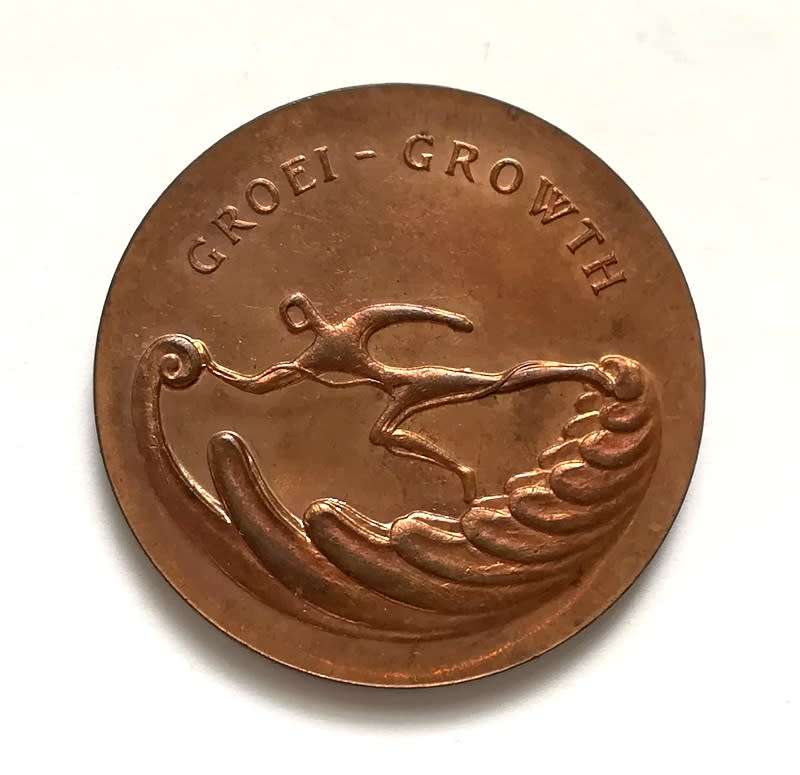 1961-1971 GROEI-GROWTH MEDALLION 38MM