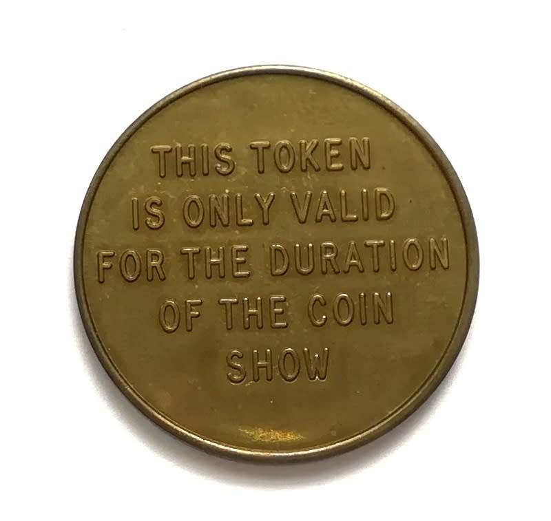 S A A N D 10 RAND COIN SHOW TOKEN 30MM
