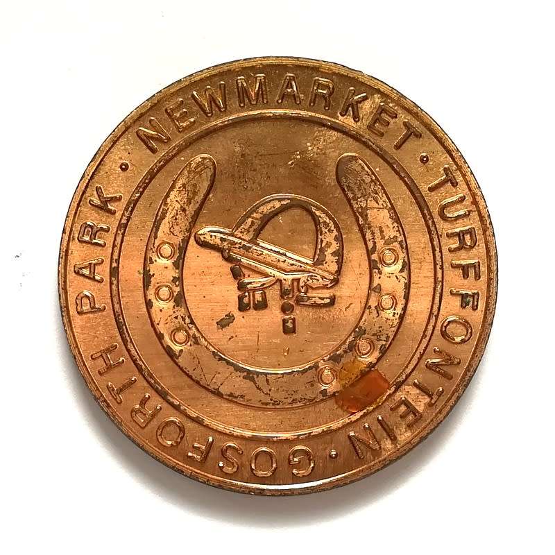 1995 RUGBY SUPPORTERS RACE DAYS MEDALLION 38MM