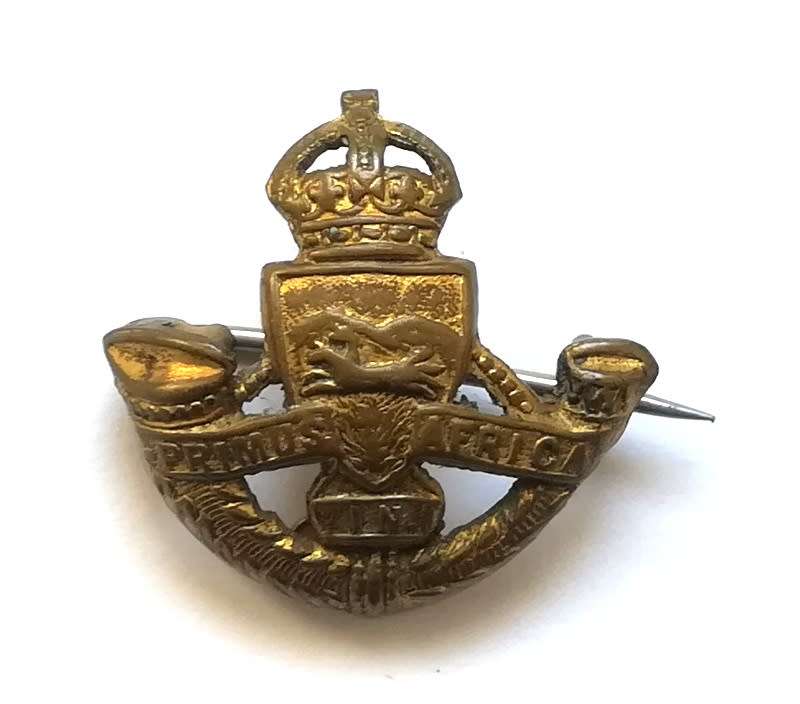 DURBAN LIGHT INFANTRY SWEETHEART BROOCH 22X22MM