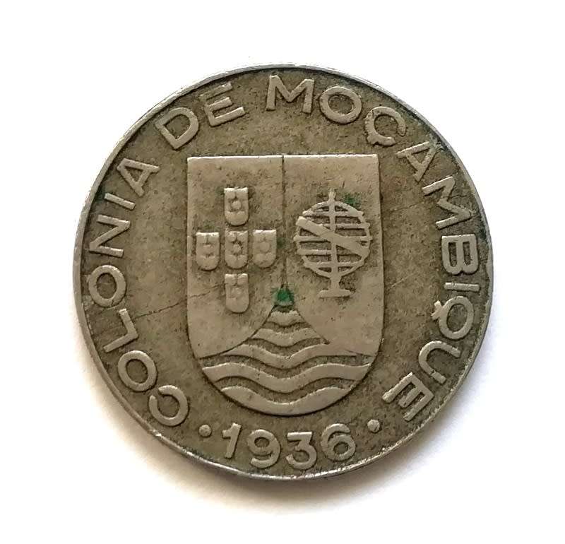 MOZAMBIQUE 1936  1 ESCUDO