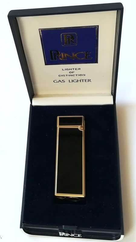 1960'S PRINCE CHEERIO 22 GAS LIGHTER ORIGINAL BOX *EXCELLENT*