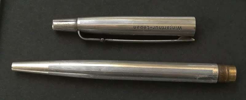 VINTAGE CARAN D'ACHE BALLPOINT PEN INSCRIBED *WINTERTHUR-LEBEN* - NO REFILL