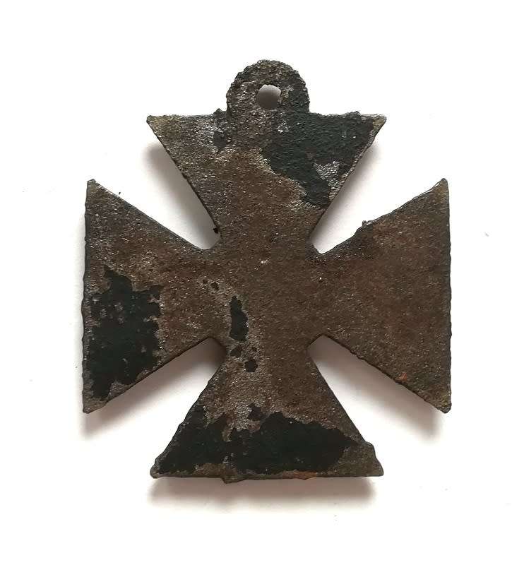 WW1 BRITISH PROPAGANDA IRON CROSS - FOR KULTUR