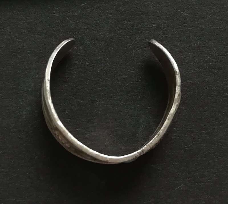 STERLING SILVER TOE RING WITH GECKOS SIZE H 4MM