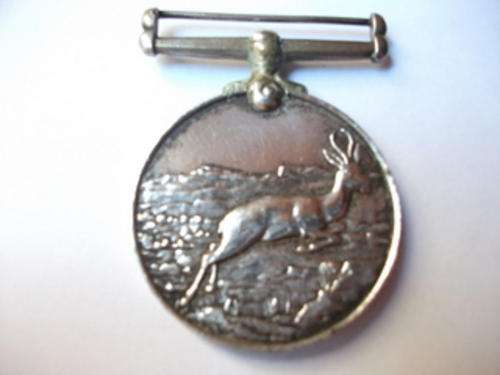 AFRICA SERVICE MEDAL-AFRIKA DIENS MEDALJE