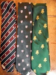 CRICKET TIES - 3 X ASSORTED CRICKET TIES ?